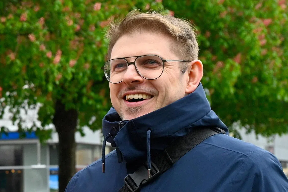 Mr Matthias Ecke, 41, a German member of the European Parliament, was hit and kicked by a group of four people while putting up posters in Dresden.