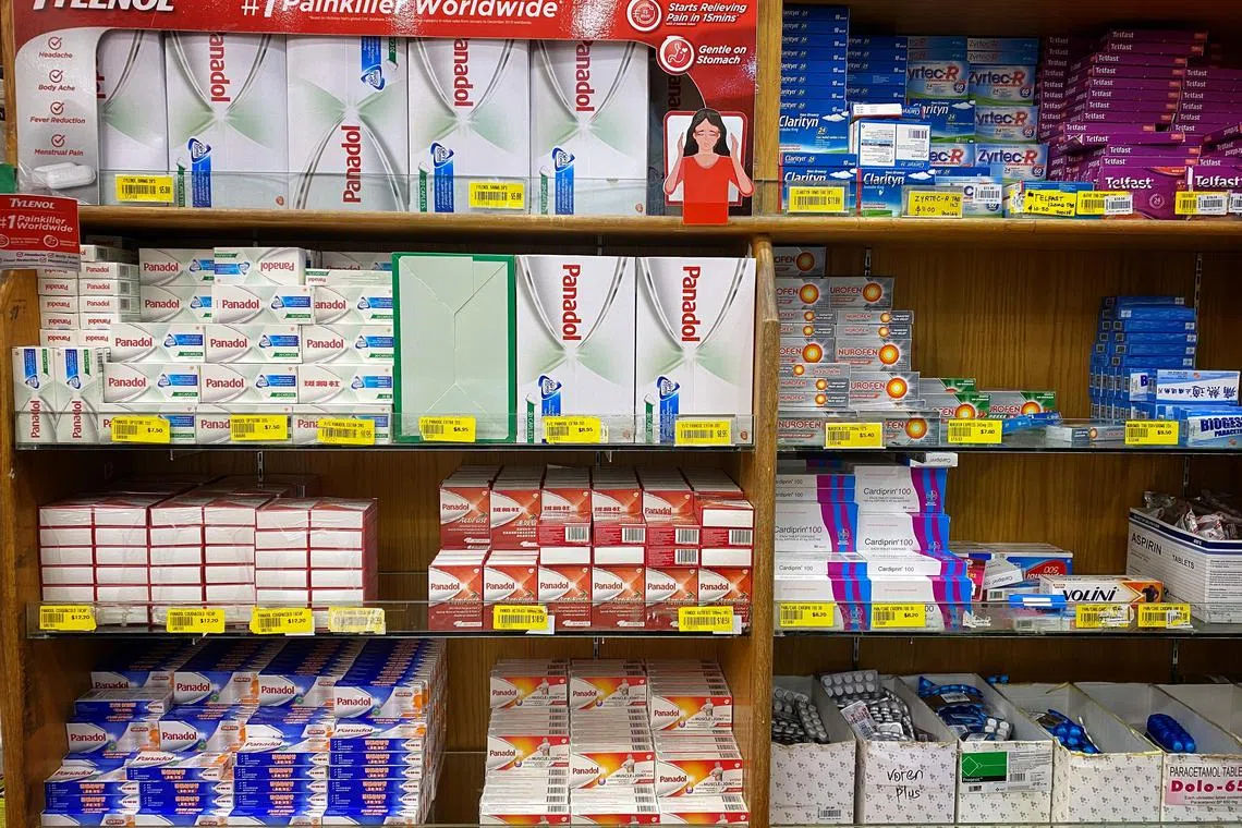There were temporary shortages of specific brands of medicines used to treat fever, cough and cold towards the end of 2022.