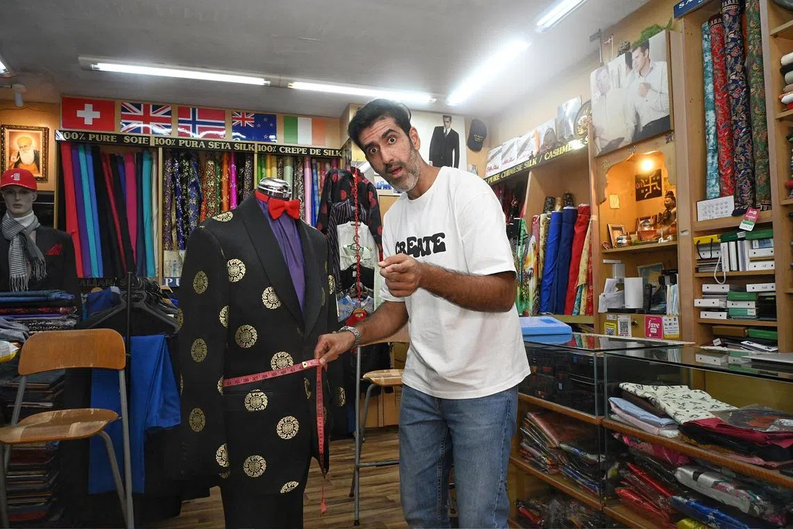 Rishi Budhrani restages Can I Make You A Suit, Mate? at Wild Rice four years after it was set to premiere there.