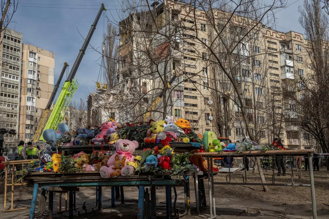 The attack killed at least five children, including two babies less than a year old.