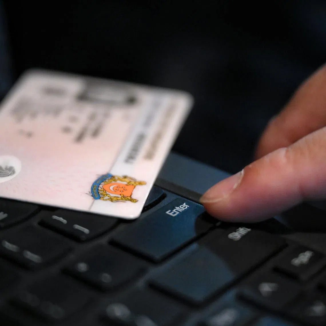 The current practice of using NRIC numbers as a password to gain access to information  
is unsafe because the person’s NRIC number may be known to others, allowing others to impersonate him and have access to his personal data or records.