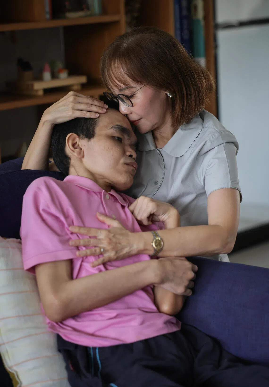 Feeling guilty came with the territory of raising Matthew, his mother, Sharmaine Lau, said.