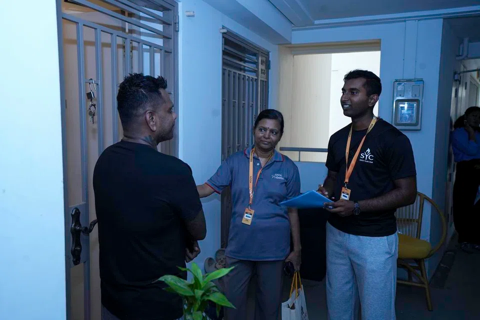 Beyond delivering food supplies, volunteers also spent time speaking with residents to better understand their circumstances.