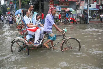 The Bangladesh Meteorological Department (BMD) forecast heavy to very heavy rainfall across the country, including Dhaka.