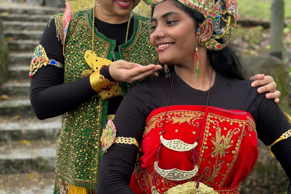 A scene from dance ballet Prambanan.