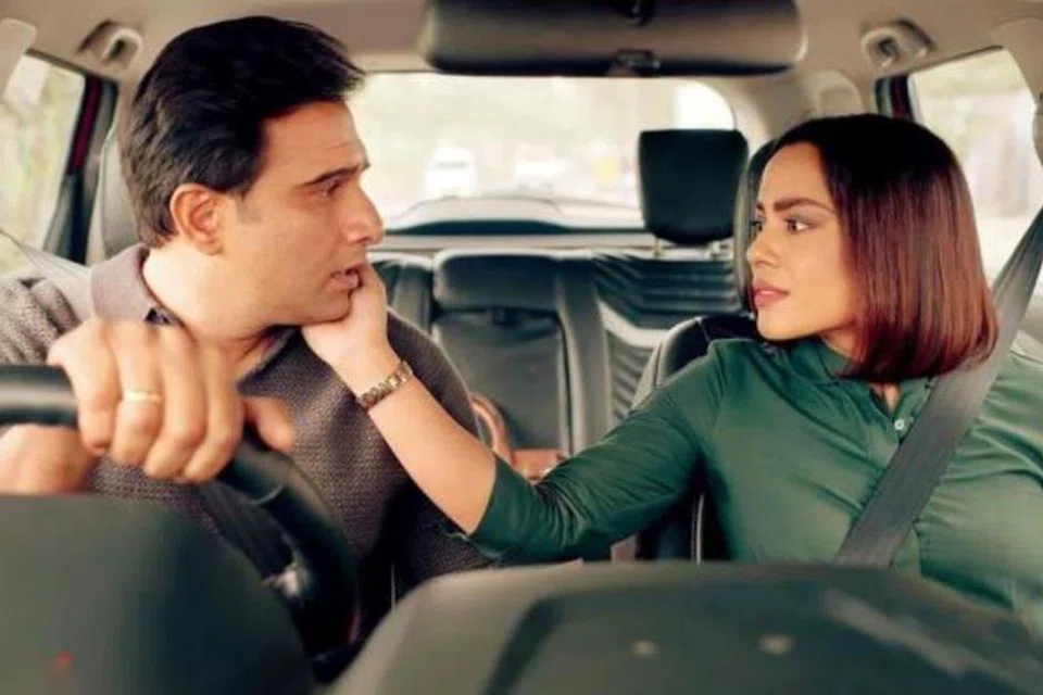 Vivek with Shahana Goswami in Bombay Begums.