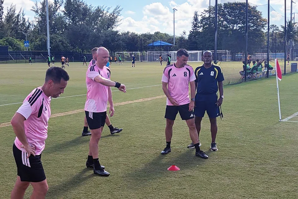 Every morning, Mr Ganesan and his fellow instructors conducted intensive 90-minute field sessions at the Miami Dade College, tailoring training programmes according to when each referee was due to officiate.