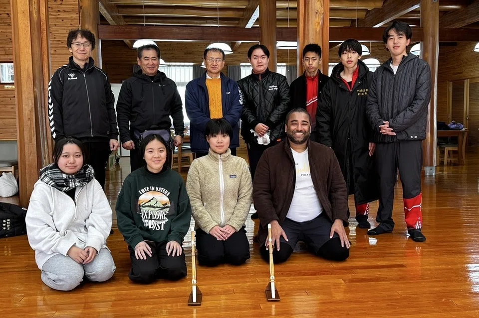 Mr Anil Raj during his internship in Japan