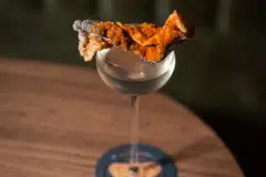 Inspired by Samy’s Curry restaurant’s iconic fish curry, ‘Mr Samy’s Curry’ at The Elephant Room features a savoury, spicy and tangy flavour profile, complete with a crispy fish skin garnish.