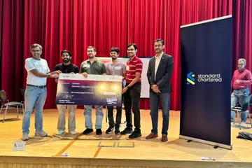 The competition attracted 180 participants, comprising 16 teams of four and 21 individual entrants, as well as an audience of around 160.