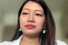Ms Pema Wangjom Thongdok is originally from Rupa in Arunachal Pradesh’s West Kameng district.