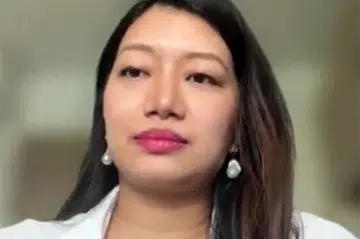 Ms Pema Wangjom Thongdok is originally from Rupa in Arunachal Pradesh’s West Kameng district.