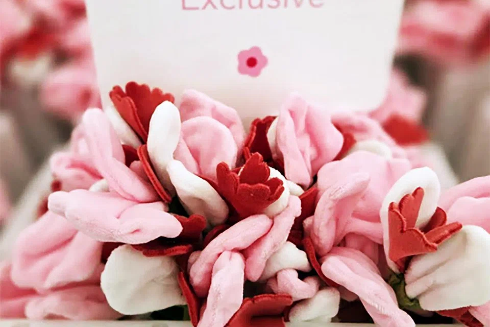 Singapore-exclusive blooms were quickly snatched up.