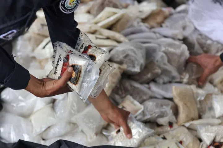The Interior Ministry said the drugs had been smuggled into the country in a container from Syria “with sheep wool as a declared consignment”.