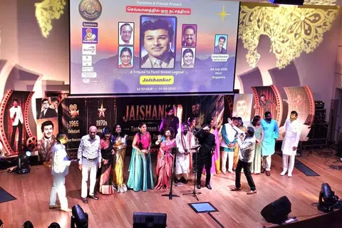 Jaishankar’s Timeless Charm Comes Alive in Nostalgic Singapore Tribute Concert