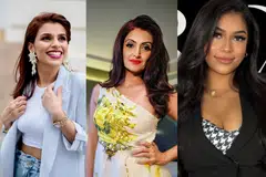 (Left to right) Shirin Rei, Gayathri Gopalakrishnan, Roxanne Sylvia