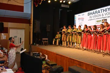 The Singapore Indian Orchestra and Choir bringing a Singaporean touch to Indian classical poetry.