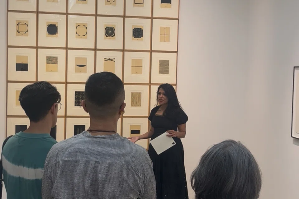 Ms Sarah Burney, the curator of the exhibition, worked as Zarina’s studio manager in New York for over six years.