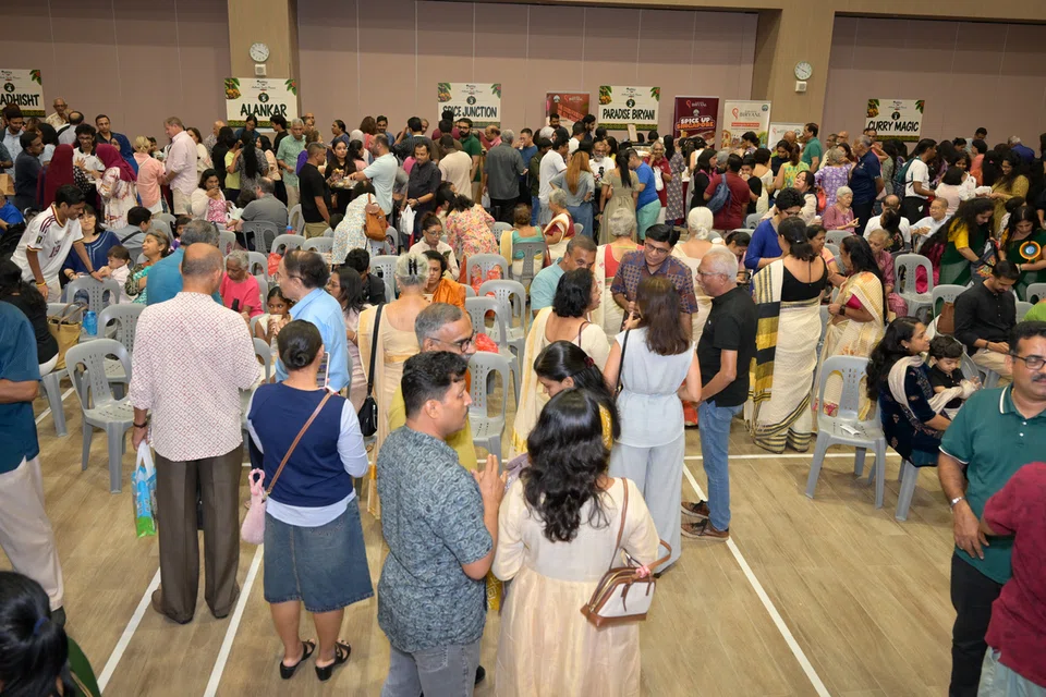 Many turned up for a bite of the Kerala teatime snacks.