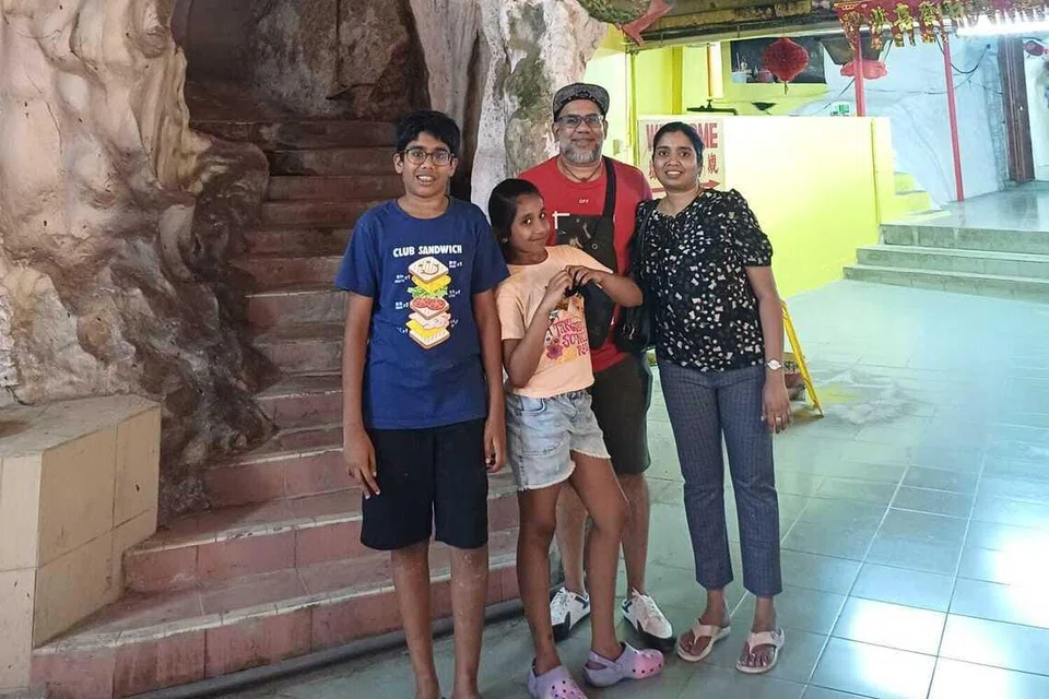 The family decided to consult the doctors on the lumps formed on Ashwin’s neck after advice from a driver during their Cameron Highlands holiday.