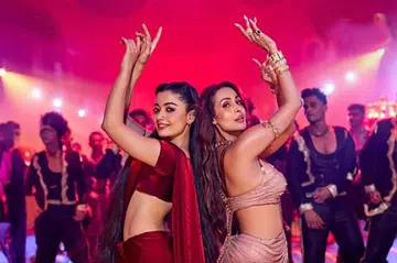 Malaika Arora and Rashmika Mandanna