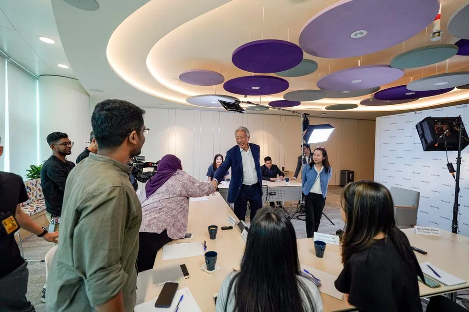 Mr Teo highlighted the importance of the Indian market for Temasek at the media briefing on Jun 2, 2026.