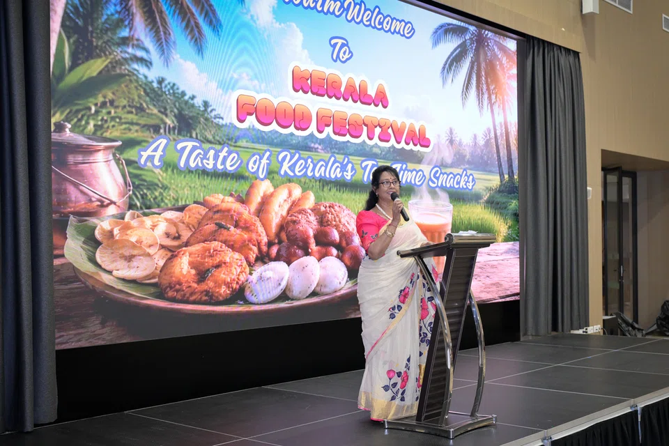 SMA president Sunu Sivadasan-Ghani making her welcome speech.