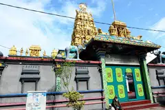 The Sri Mariamman Temple in Medan.
