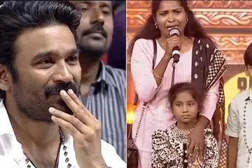 Dhanush Tears Up as Child Actor’s Mother Gives Speech at Idli Kadai Event
