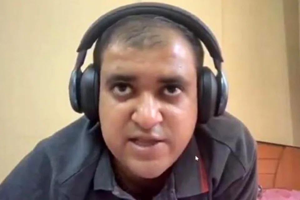 IMAGE: A screengrab from the video Atul Subhash recorded before tragically ending his life.