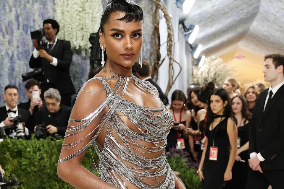 Simone Ashley in Stella McCartney.