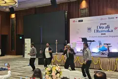 Migrant workers were the star performers at the Indian Institutes of Technology Alumni Association Singapore’s Deepavali celebration on Oct 24.