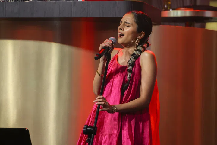 Pragathi Guruprasad performing at Blu Jaz.