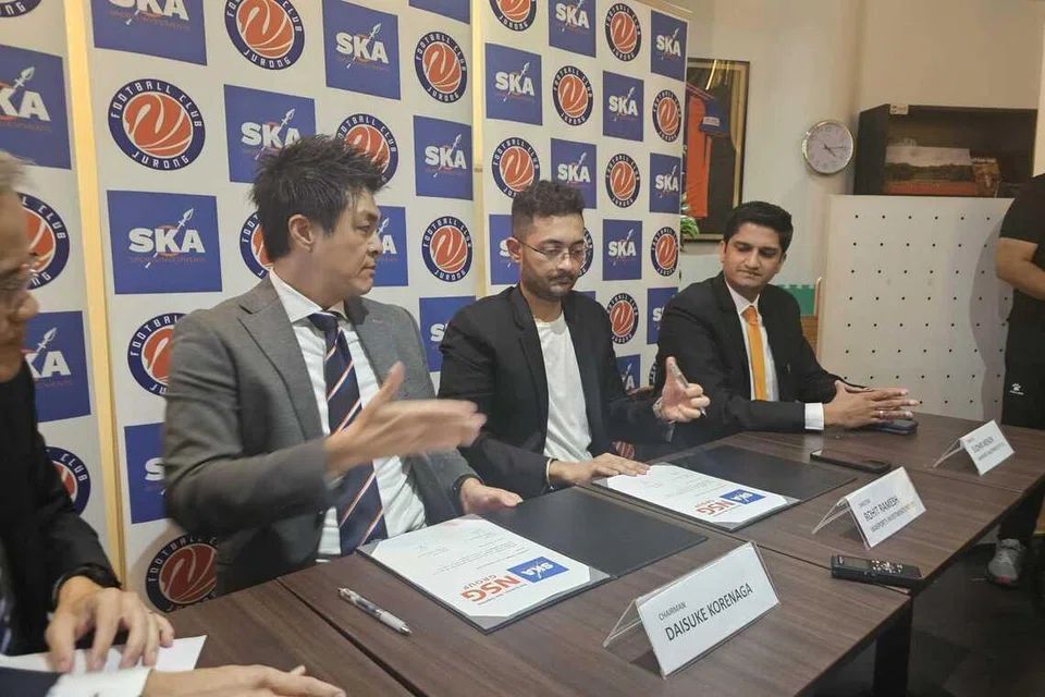 The investment was announced at a press conference at Jurong East Stadium before the club’s final league match of the season, where Albirex defeated Young Lions 3-0.