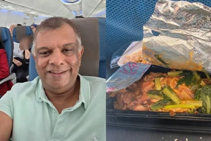 AirAsia’s Tony Fernandes commended Singapore Airlines (SIA) for its service but complained that its food fell short.