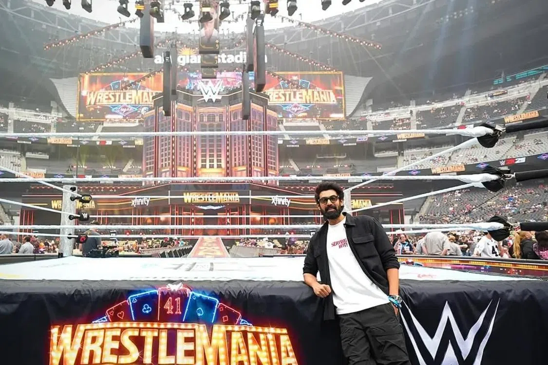 Rana becomes first Indian celebrity to attend WrestleMania, Culture, Tabla