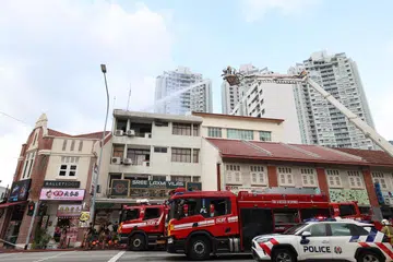No injuries reported in the fire