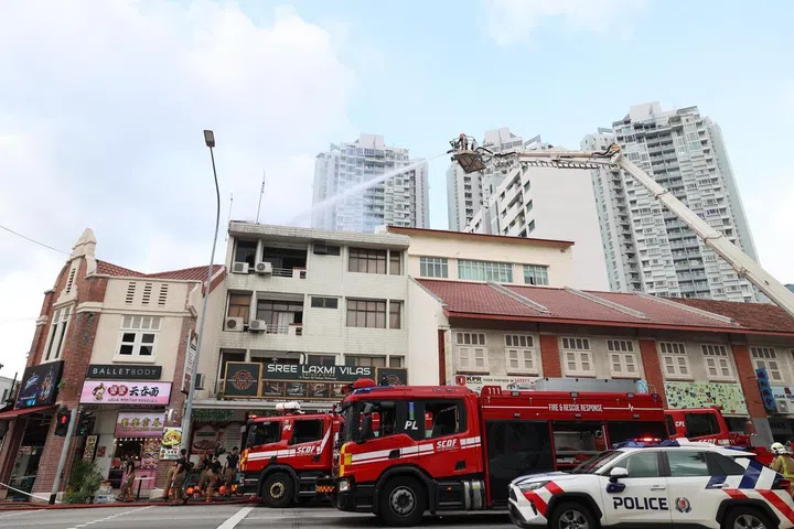 No injuries reported in the fire