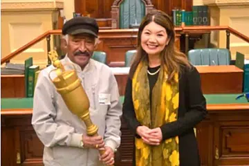 “Then Isai Thendral” Deva was honoured by the Australian Parliament.