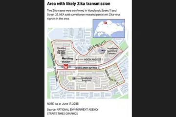 2 Zika cases in Woodlands