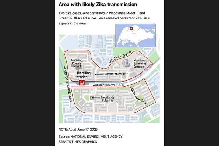 2 Zika cases in Woodlands