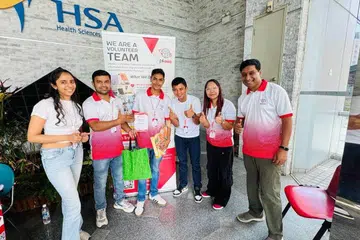 The blood donation drive was organised by 24Asia in partnership with the Singapore Red Cross and the Singapore Kindness Movement, with support from Temasek Foundation.