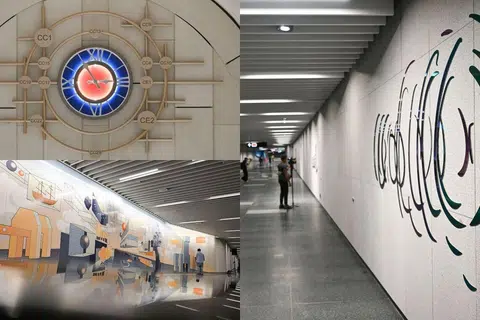 New Artwork and Architecture Inside Circle Line’s New MRT Stations