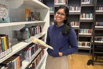 Driven by her passion for books, Shalibeth Tiffany is driving an initiative to give books a new lease of life.