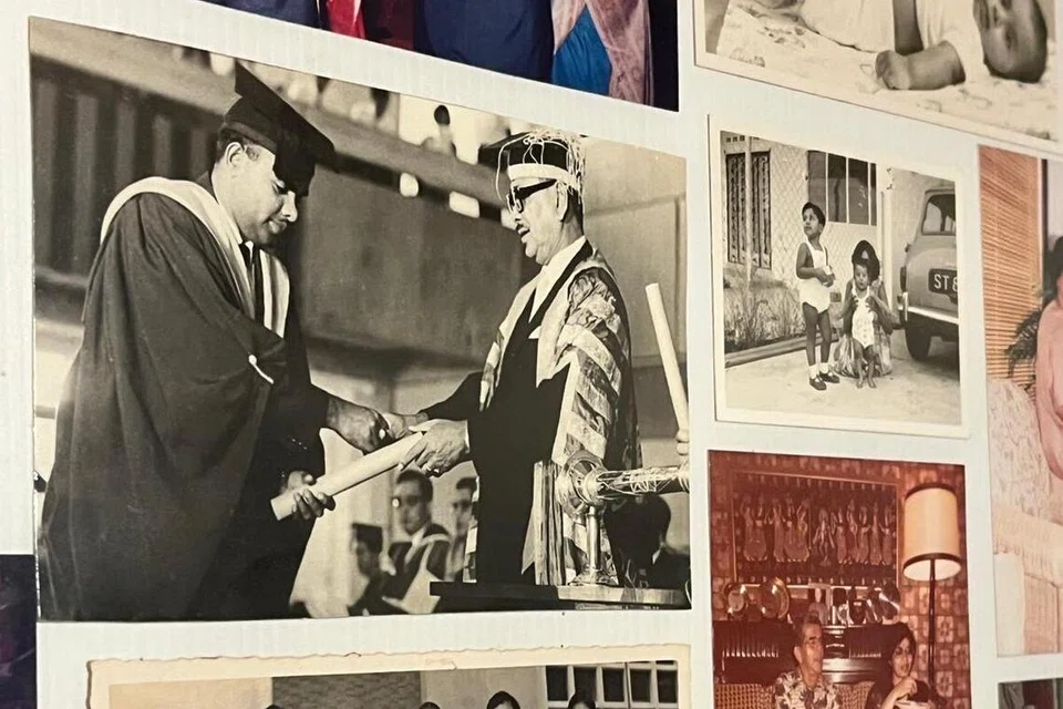 Photos of The Kesavapany Family.