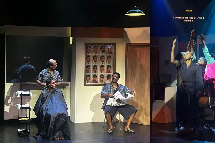 Agam Theatre Lab’s Male Pattern follows the story of Kovan, a teacher going through the titular balding.