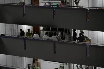 Aftermath of fire on the fifth floor of a HDB flat at 684 Race Course Road at 10:30pm on Aug 3, 2026.