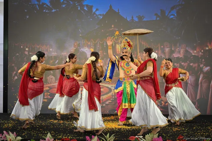 A dance-drama production featuring King Mahabali.