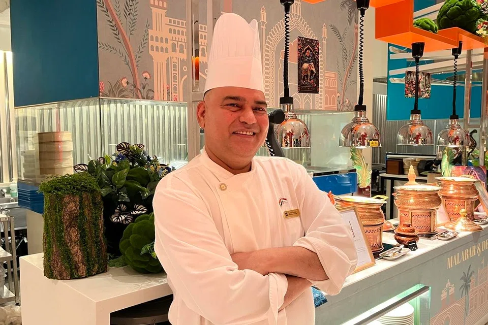 Shangri-La Group’s Indian Specialty Chef Virendra Kumar.