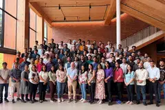 IIM Calcutta’s immersion programme batch with NTU MSc Marketing Science’s Professor Jonathan Briggs.
